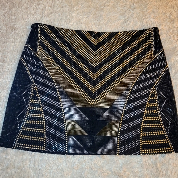 Mendocino (Fate) - Beaded Mini Skirt, Size L - Picture 1 of 3